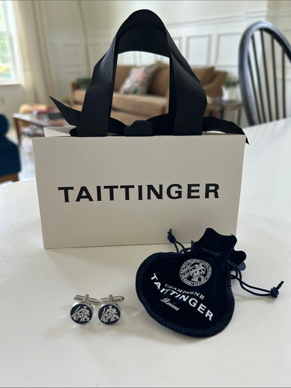 Taittinger Cufflinks Gift Set
